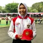 Calon Paskibraka Nasional 2019 dari Sumatera Utara, Sylvia Kartika Putri. (Foto: Liputan6.com/Ratu Annisaa Suryasumirat).