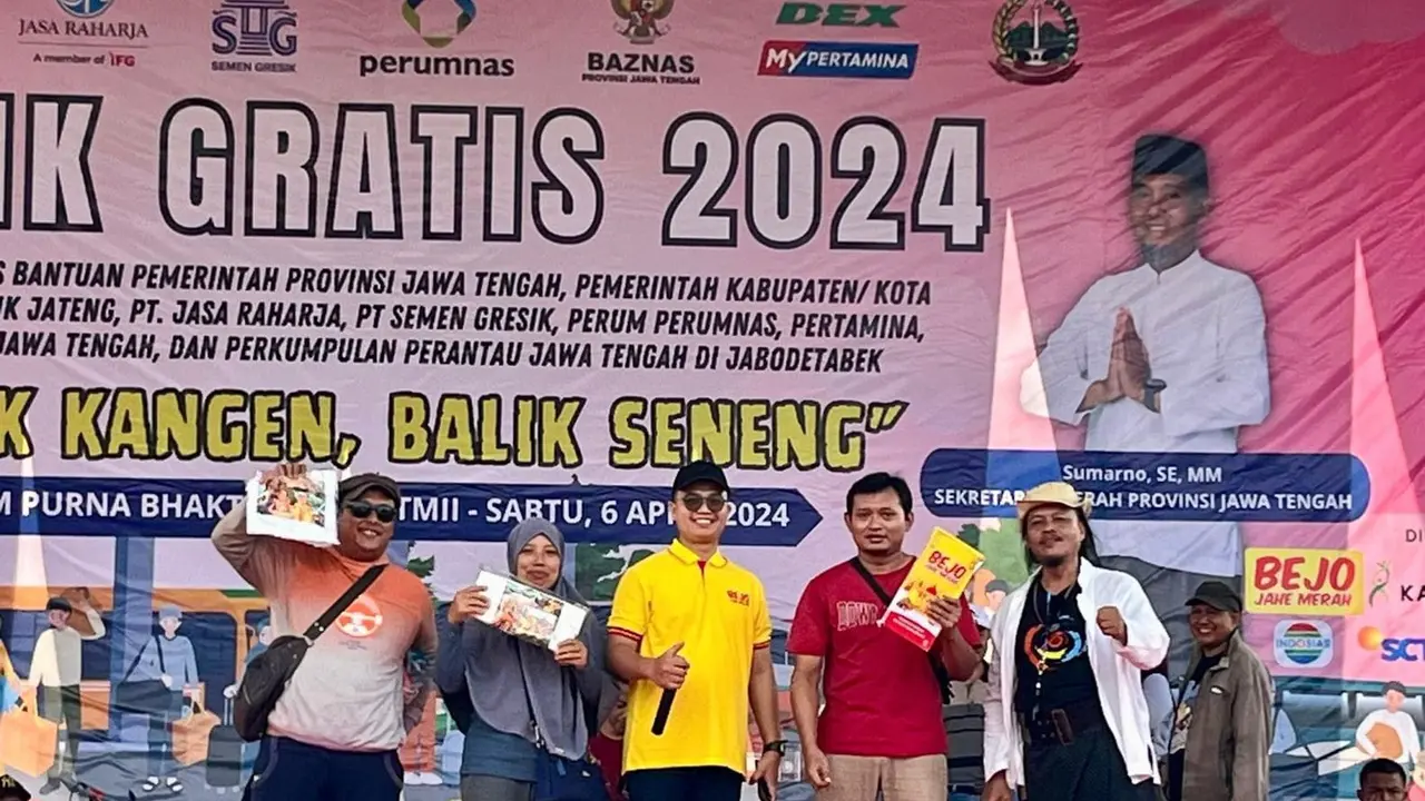 Bejo Jahe Merah menyelenggarakan Mudik Gratis tahunan