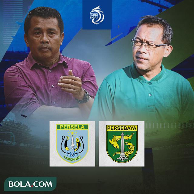 BRI Liga 1 - Duel Pelatih - Persela Lamongan Vs Persebaya Surabaya