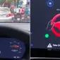 Sistem Autopilot Tesla Menyerah Hadapi Kemacetan. (Twitter)