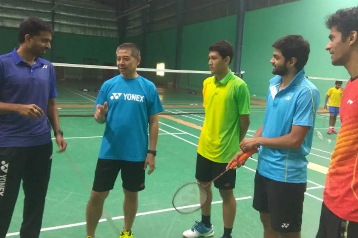 Eks pelatih Taufik Hidayat, Mulyo Handoyo.