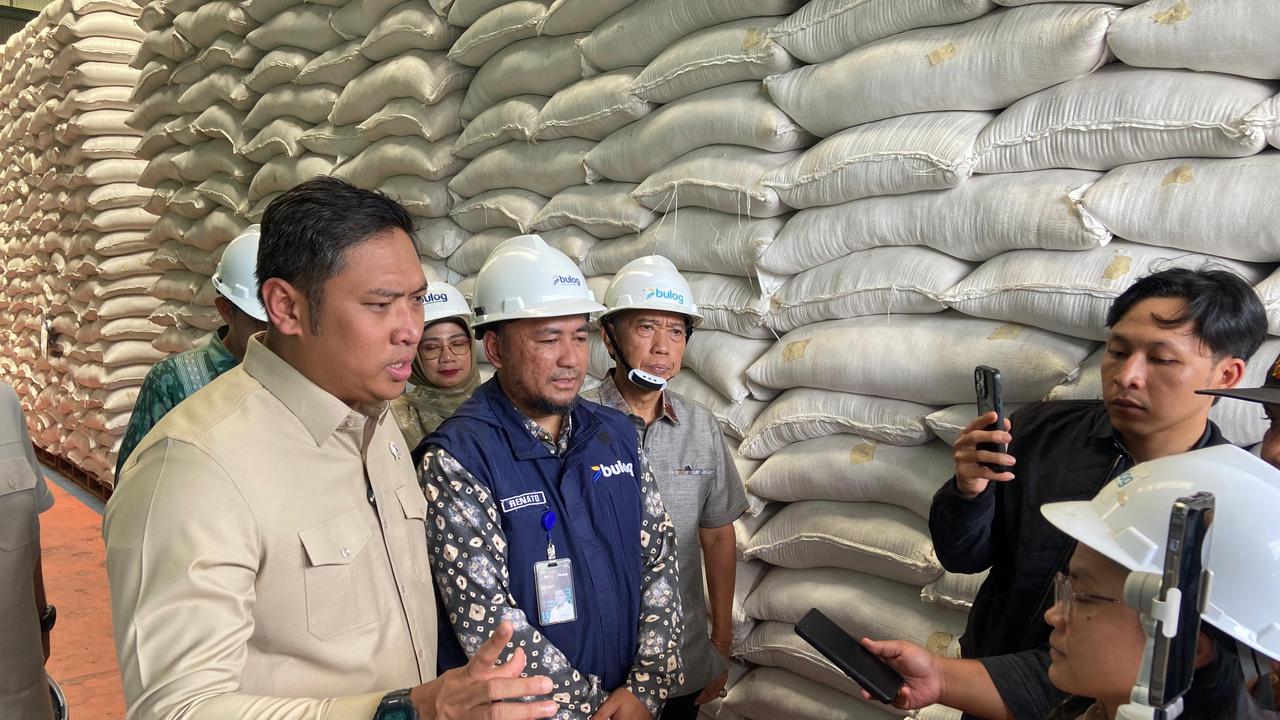 Wamentan Sudaryono: Stok Beras RI Tembus 5 Juta Ton di Era Presiden Prabowo