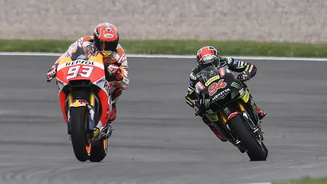 Marc Marquez dan Jonas Folger 