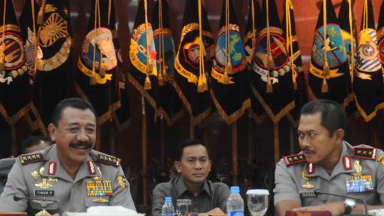 Kapolri Jenderal Timur Pradopo paparkan kinerja Polri tahun 2012