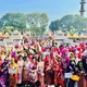 Ribuan perempuan berkebaya memadati kawasan Car Free Day (CFD) Palembang, Sumatra Selatan, 19 Juli 2026, untuk memperingati Hari Kebaya Nasional 2026. (dok. KOWANI)
