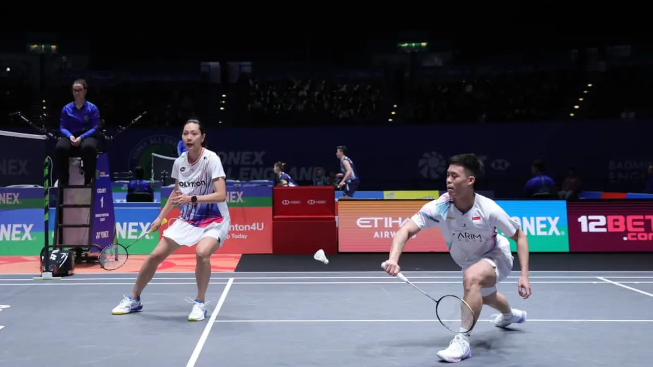Hee Yong Kai Terry/Gloria Emanuelle Widjaja - All England 2026 - Bulu Tangkis