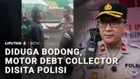 Diduga Bodong, Motor Debt Collector Disita Polisi