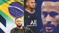 PSG - Ilustrasi Neymar (Bola.com/Adreanus Titus)