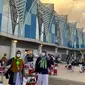 Jemaah haji Indonesia 2024 mendarat di Bandara AMAA, Madinah. (Foto: Humas Kemenag)