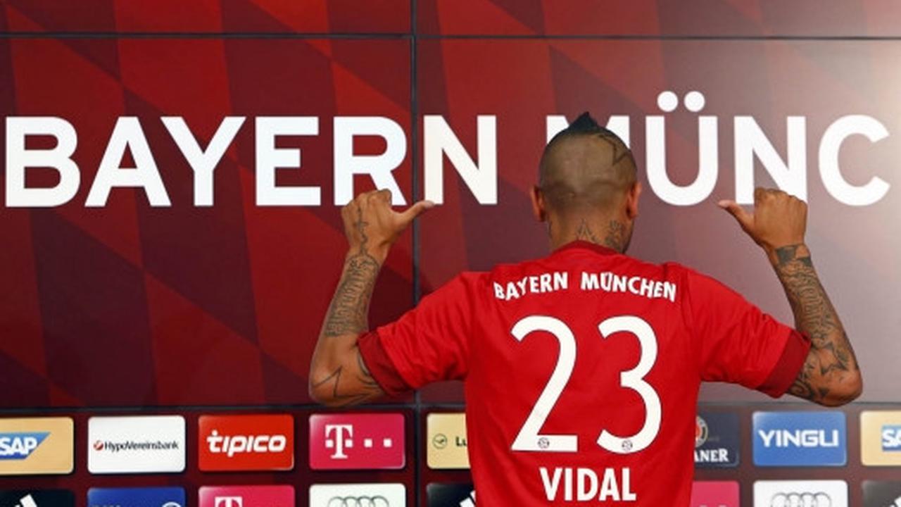 Semringah Arturo Vidal resmi berkostum Bayern Munich