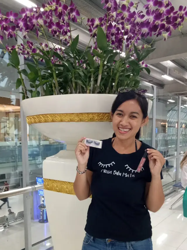 Okvina Nur Alvita, Pemilik Meisha Bulu Mata. Liputan6.com/Nurmayanti