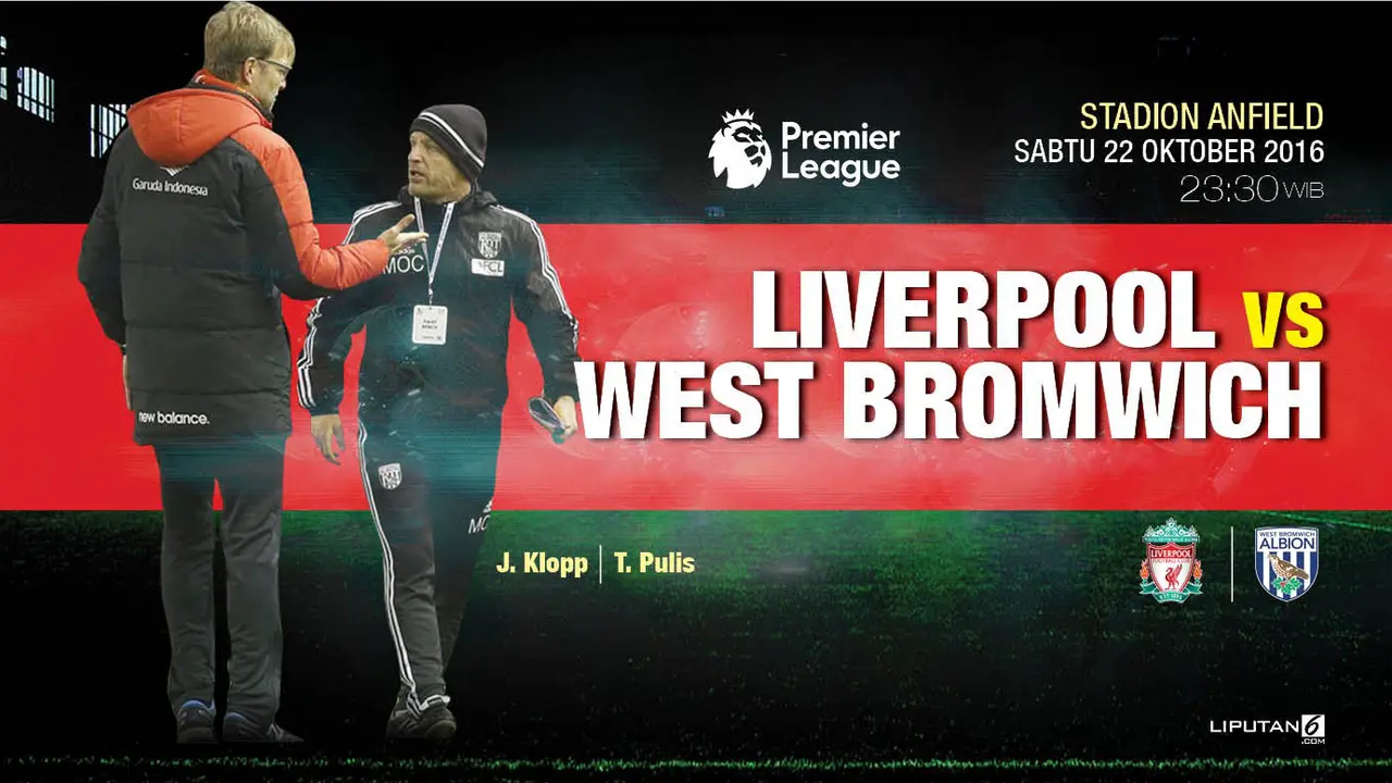 Prediksi Liverpool Vs West Bromwich 