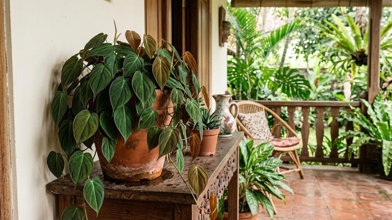 Philodendron Micans/AI Generated