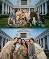 Laura Basuki, Putri Marino, hingga Reza Rahadian foto bersama di pengumuman nominasi. Dengan sentuhan wastra Indonesia, duta dan komite FFI itu tampilkan potret bak foto keluarga. [@hagaipakan]