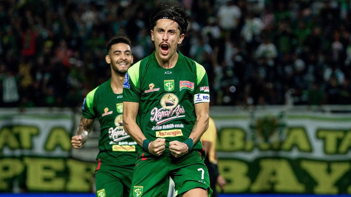 Hasil BRI Super League: Francisco Rivera jadi Pahlawan, Persebaya Bekuk Persita dan Tembus 5 Besar