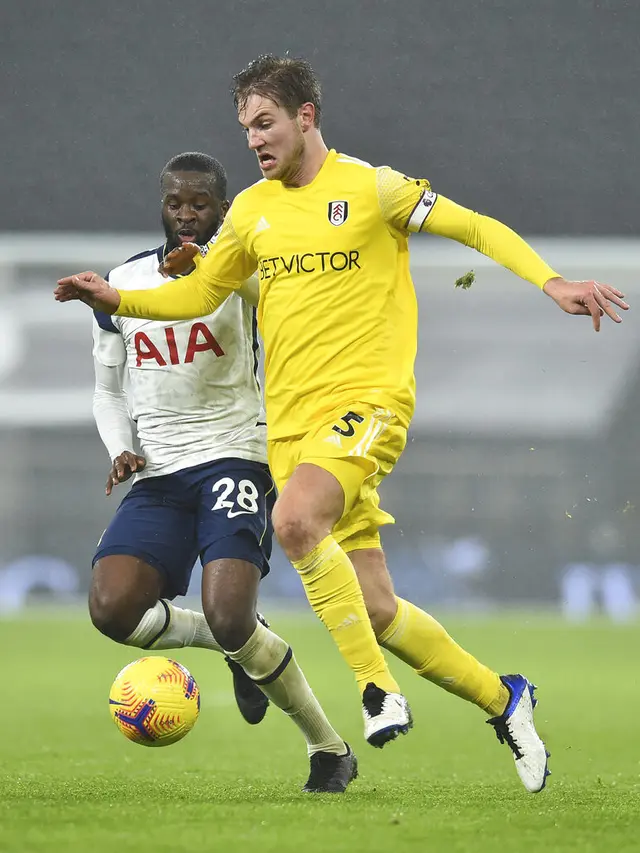 FOTO: Tottenham Hotspur Ditahan Imbang Fulham 1-1