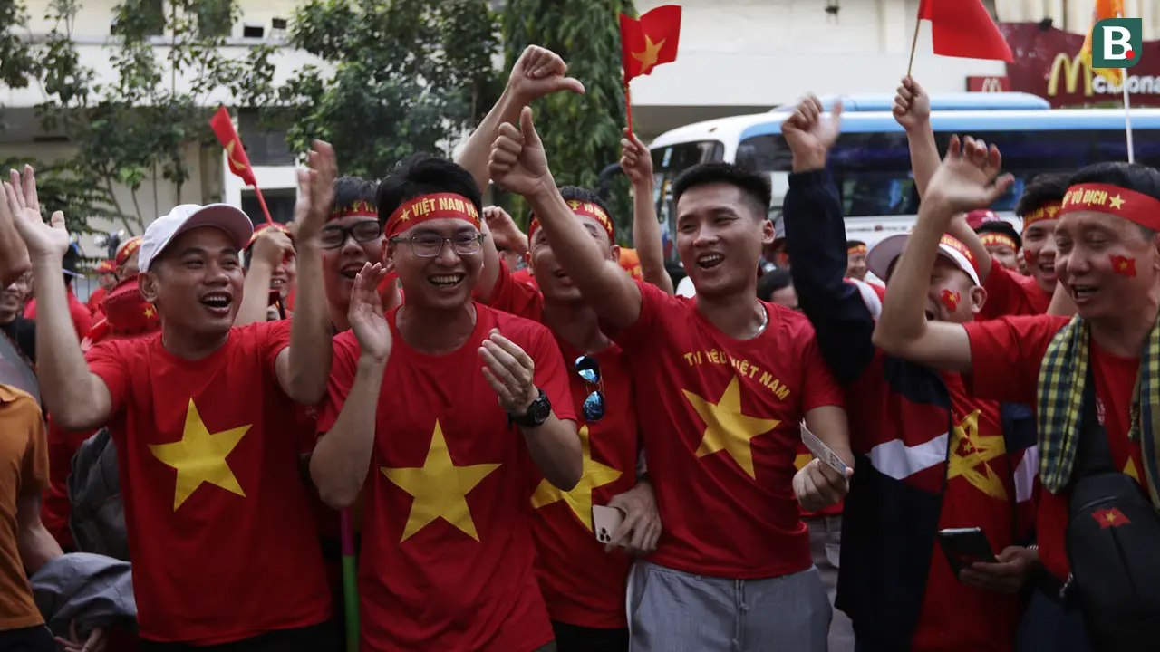 Suporter Timnas Vietnam U-22