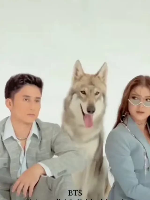 Pemotretan Tiara Andini dan Alshad Ahmad Bareng Serigala
