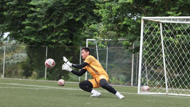 Yoewanto Setya Beny, kiper baru Persija Jakarta.