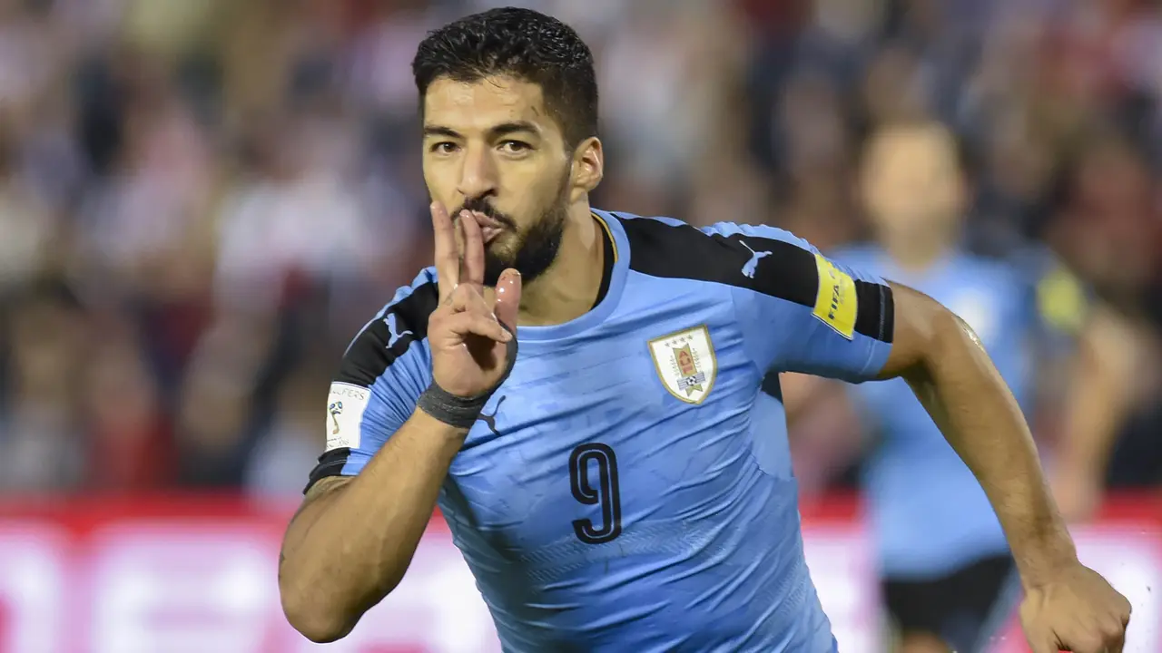 Uruguay, Paraguay, Luis Suarez, Kualifikasi Piala Dunia 2018