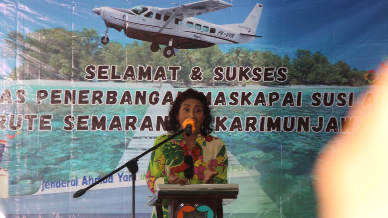 Susi Air Terbang Perdana di Langit Karimunjawa, Tapi Ada Syaratnya