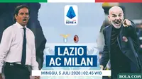 Serie A - Lazio Vs AC Milan - Head to Head Pelatih (Bola.com/Adreanus Titus)