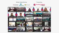 Kegiatan dalam upaya peningkatan literasi digital ini membahas&nbsp;mengenai&nbsp;digital, soft &amp; entrepreneurship skills dan&nbsp;dihadiri oleh ratusan siswa-siswi SMK dari seluruh Indonesia.&nbsp;Kamis, 24 Agustus 2023. (Foto: Bukalapak)