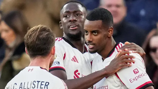Foto: Gol Perdana Alexander Isak Bersama Liverpool Putus Kekalahan Beruntun The Reds