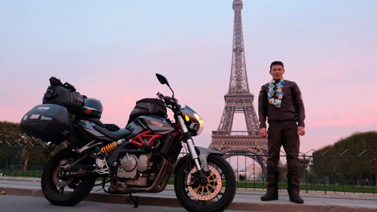 Perjalanan Wheel Story Akhirnya Sampai Finish di Paris