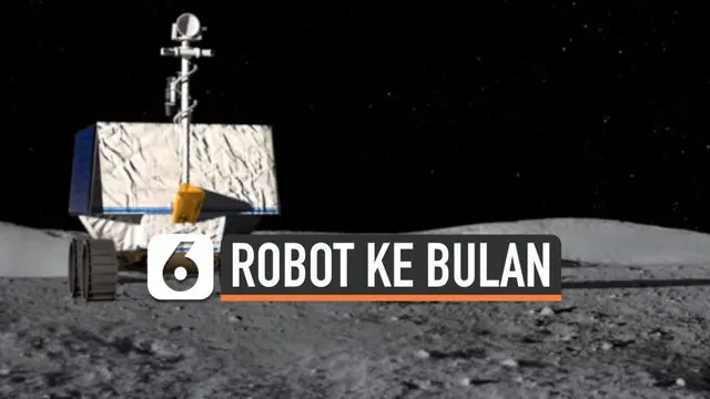 VIDEO: Robot Pendeteksi Air Akan Dikirim Nasa ke Bulan