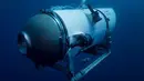 <p>Pihak Penjaga Pantai Amerika Serikat (AS) mengatakan bahwa kontak dengan kapal selam kecil tersebut terputus sekitar satu jam 45 menit setelah penyelaman. (OceanGate Expeditions via AP, File)</p>
