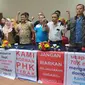 Konfederasi Serikat Pekerja Indonesia (KSPI) melakukan konferensi pers kasus Pemutusan Hubungan Kerja (PHK) massal 677 karyawan PT Indosat Tbk (ISAT).