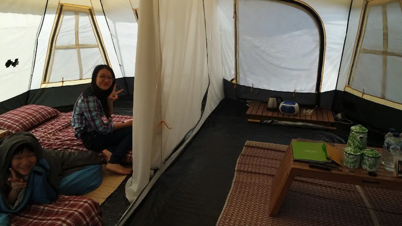 Eagle Camp, Berkemah dengan Fasilitas Hotel di Dusun Bambu