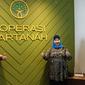 Ketua Koperasi Hartanah Johny Gunawan dalam peremian kantor perwakilan baru di Kabupaten Tangerang, Banten.
