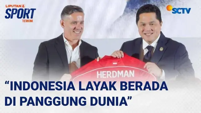 Resmi Latih Timnas, John Herdman Sebut Sekarang Waktunya Indonesia ke Piala Dunia | Liputan 6