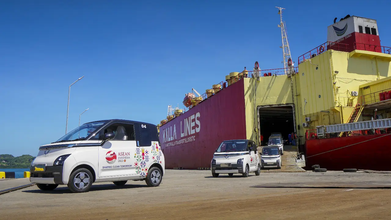 50 Unit Wuling Air ev sudah Tiba di Labuan Bajo (Ist)