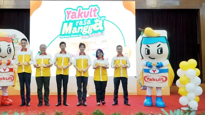 Ilustrasi pembukaan acara peluncuran Yakult Mangga/PT Yakult Indonesia Persada