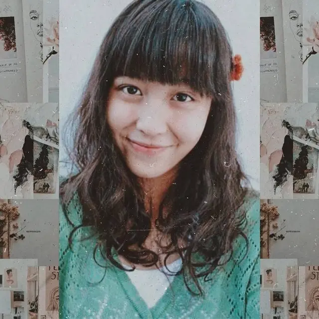 Potret transformasi gaya rambut Awkarin