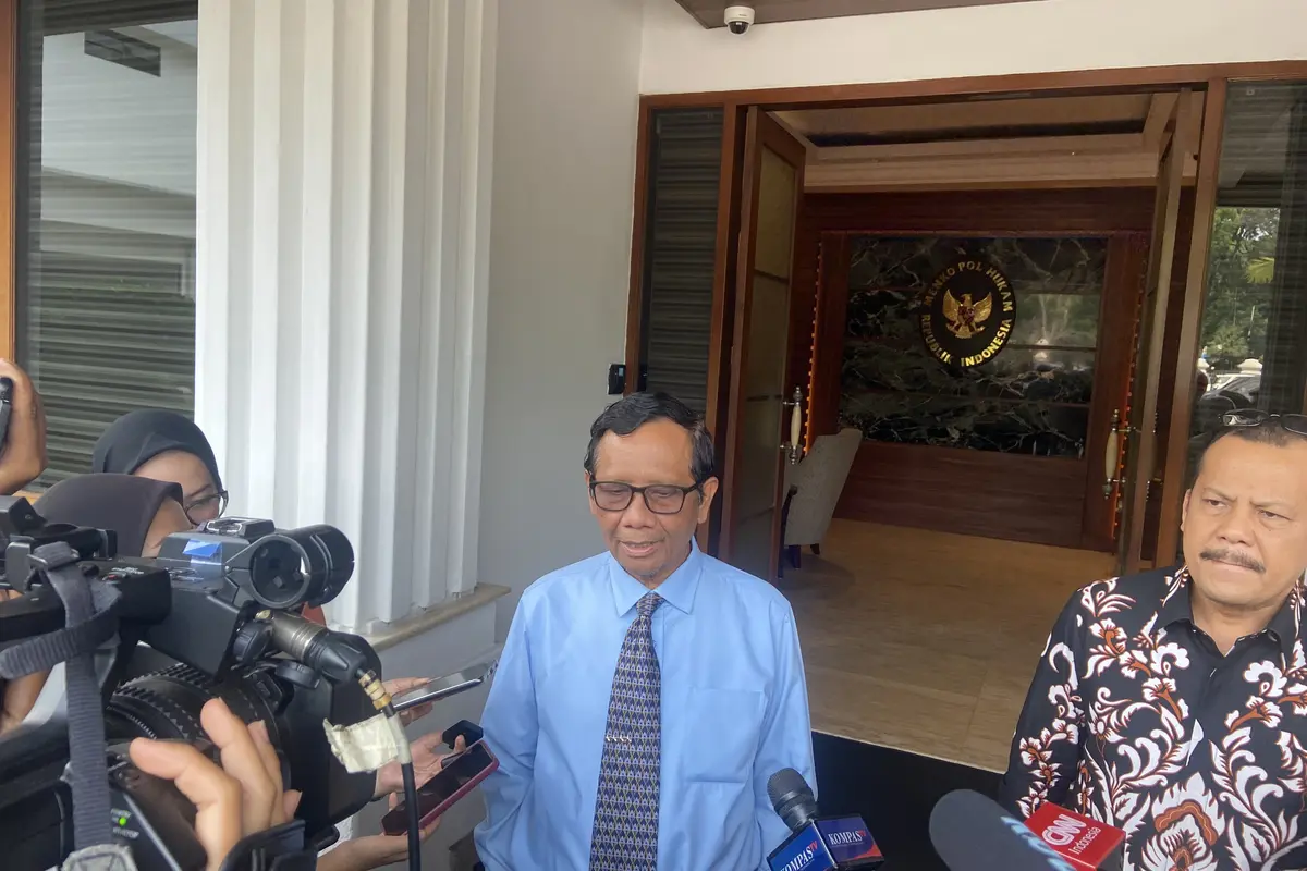 Menko Polhukam Mahfud Md (Liputan6.com/Muhammad Radityo Priyasmoro)