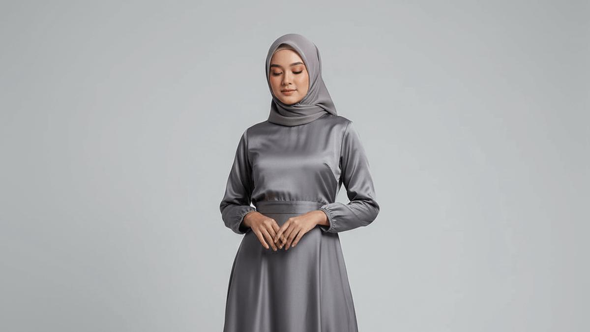Bahan Gamis yang Cocok untuk Wanita Pinggul Besar, Tampil Anggun dan Percaya Diri