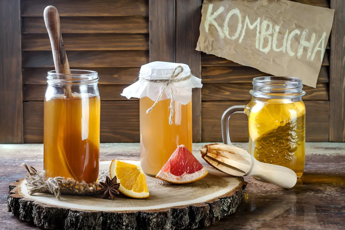 ilustrasi kombucha/shutterstock