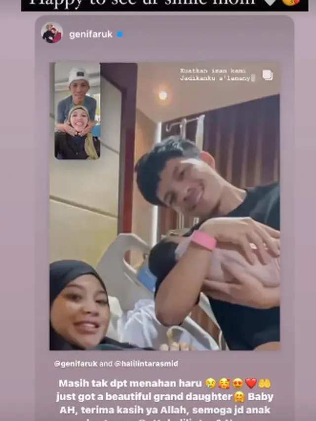 Resmi Jadi Ayah, Ini 6 Momen Atta Halilintar Gendong Sang Buah Hati
