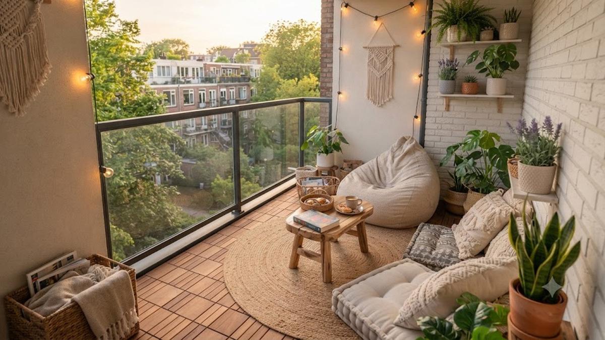 9 Ide Sudut Santai di Balkon Rumah yang Estetik dan Nyaman, Jadi Tempat Favorit untuk Nongkrong