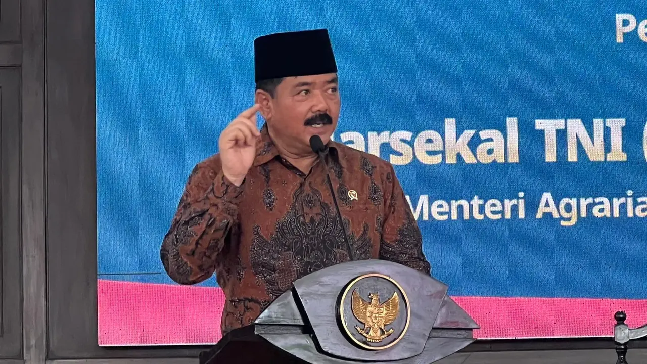 Menteri Agraria dan Tata Ruang/Kepala Badan Pertanahan Nasional (ATR/BPN) Hadi Tjahjanto