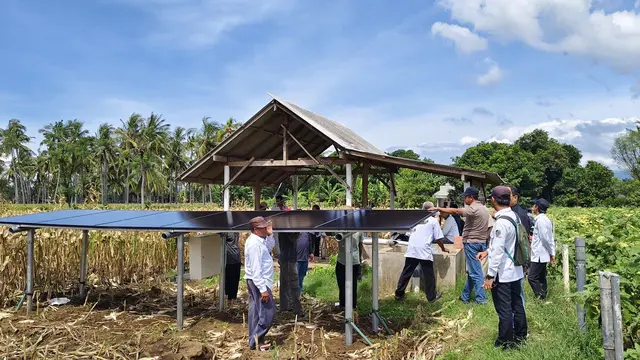 Banyuwangi Uji Coba Pompa Air Tenaga Surya untuk Pertanian Ramah Lingkungan