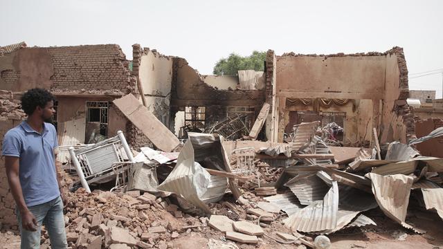 Potret Rumah-Rumah Warga Sudan Hancur Akibat Perang