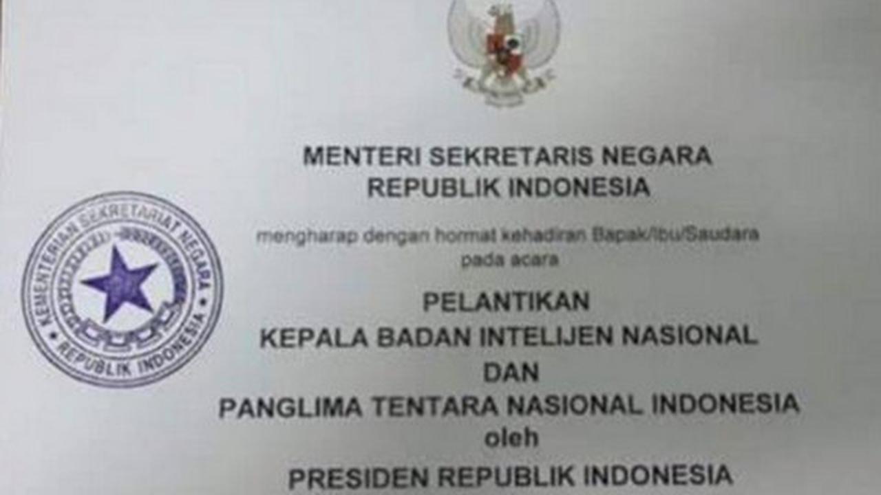 Salah ketik kepanjangan BIN, PDIP sarankan Mensesneg belajar lagi