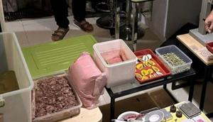 Polisi mengungkap adanya laboratorium gelap pembuatan narkotika jenis ekstasi dan happy water di Apartemen kawasan Cipinang, Jakarta Timur. (Foto: Antara)