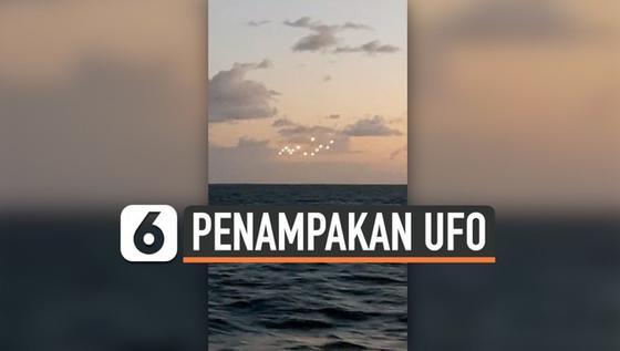 VIDEO: Penampakan UFO Melayang di Langit Amerika