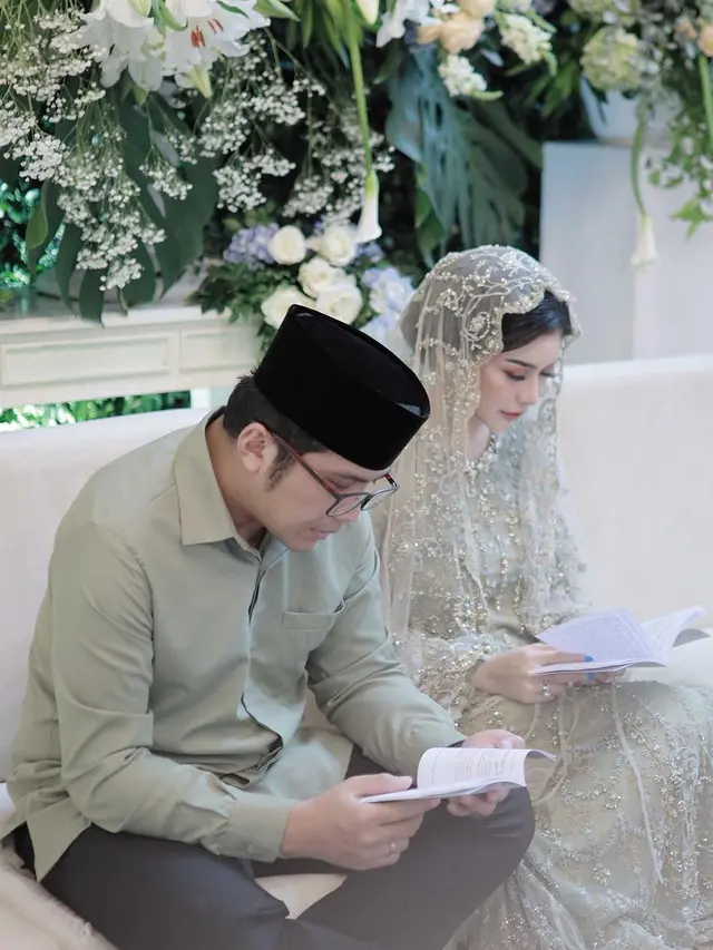 6 Momen Tasyakuran 4 Bulanan Kehamilan Rica Andriani, Berlangsung Khidmat